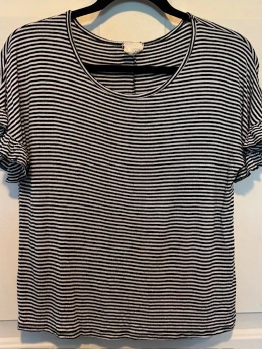 Caution To The Wind Striped Shirt Top - Picture 1 of 4